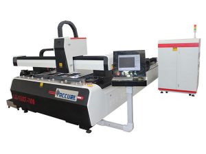 1000W 1500W lasermetaalsnijmachine voor zacht staal, snijsnelheid 45 m / min