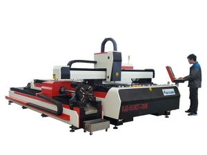 fiber laser metalen snijmachine 500 w 800 w 1kw 800 mm / s operationele snelheid
